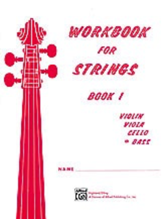 Alfred Music Etling, F.R.: Workbook for Strings, Bk.1 (bass)