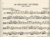 International Music Company Lee: 40 Melodic Studies, Opus 31: Volume II for cello solo