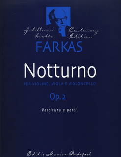 HAL LEONARD Farkas, Ferenc: Notturno Op.2 (violin, Viola & cello)