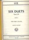 International Music Company Lee (Solow): 6 Duets Op.60, Vol.1 (2 Cellos)