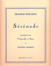 Poulenc, Francis: Serenade (cello & piano)