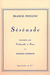Poulenc, Francis: Serenade (cello & piano)