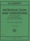 International Music Company Schubert (Jee): Introduction and Variations on Trockne Blumen (D.802) Op160 (cello, piano) IMC