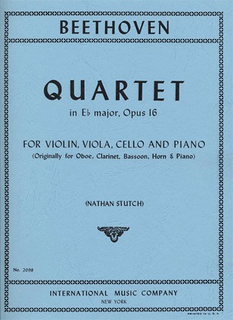 International Music Company Beethoven, L.van: Piano Quartet in Eb op.16 (violin, viola, cello, piano)