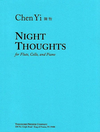 Carl Fischer Yi, Chen: Night Thoughts (flute, Cello & piano)