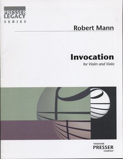 Carl Fischer Mann, Robert: Invocation (violin & viola)