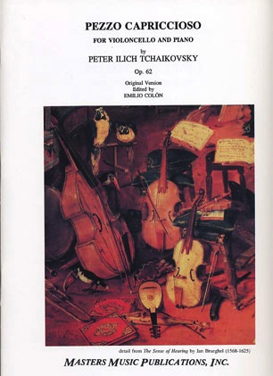 LudwigMasters Tchaikovsky, P.I.: Pezzo Capriccioso, Op.62 (cello & piano)