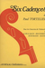 Galaxy Music Tortelier, Paul: 6 Cadences-Cadenzas (Cello)