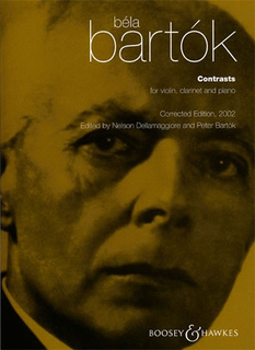 HAL LEONARD Bartok, Bela: Contrasts (violin, Clarinet, Piano)