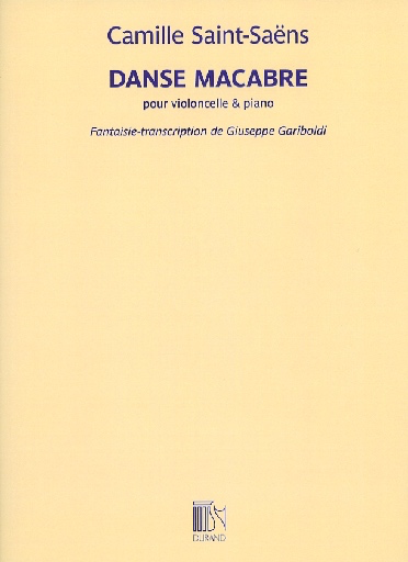 HAL LEONARD Saint-Saens, Camille (Gariboldi): Danse Macabre (cello & piano)