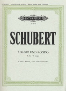 Schubert, F.: Piano Quartet Adagio and Rondo in f (piano, violin, viola, cello)