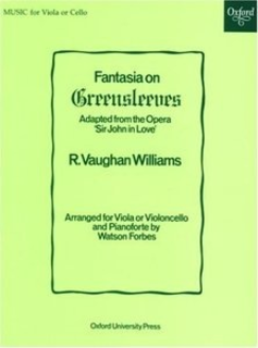 Oxford University Press Vaughan Williams, R.: Greensleeves (cello or viola & piano)