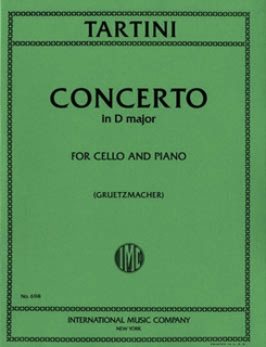 International Music Company Tartini, Giuseppe: Concerto in D major (cello & piano)