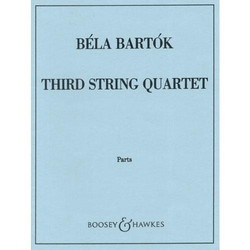 HAL LEONARD Bartok: String Quartet No.3 (string quartet) Boosey & Hawkes