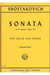 International Music Company Shostakovich (Rose): Sonata, Op.40 (cello & piano) IMC