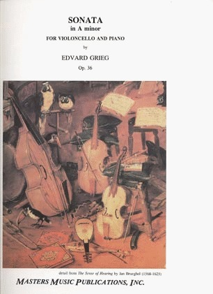 LudwigMasters Grieg, Edvard: Sonata Op.36 in A minor (cello & piano)