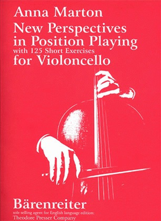 Carl Fischer Marton, Anna: New Perspectives in Position Playing-125 short exercises (cello)