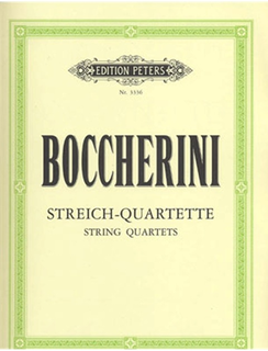 Boccherini, Luigi: 9 Selected String Quartets
