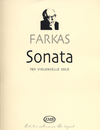 HAL LEONARD Farkas, Ferenc: Sonata for cello solo