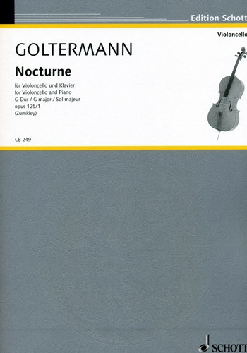 HAL LEONARD Goltermann, Georg (Zumkley): Noctune Op. 125/1 in G major (cello & piano)