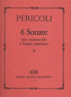 Pericoli: 6 Sonate (cello & piano)