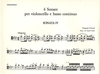 HAL LEONARD Pericoli: 6 Sonate (cello & piano)