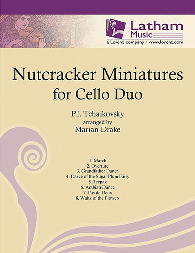 LudwigMasters Tchaikowsky, P.I. (Drake): Nutcracker Miniatures for Cello Duet