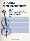 Carl Fischer Schroeder, A.: 170 Foundation Studies for Violoncello, Vol. 3 (cello) Carl Fischer