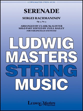 LudwigMasters Rachmaninov: Serenade Op.3, No.5 (cello, piano) Ludwig Masters