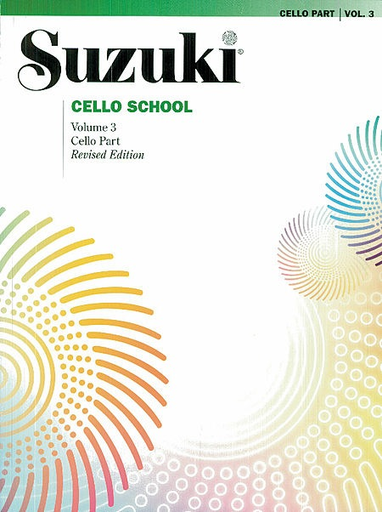 Suzuki: Cello School Vol. 3 - REVISED (cello)