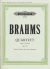 Brahms, Johannes: Piano Quartet Op.60 in c minor (piano, violin, viola, cello)