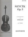 HAL LEONARD Sevcik, O. (Feuillard): Forty Variations, Op. 3 (Cello)