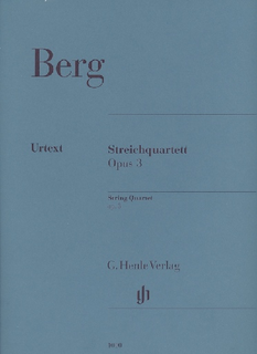 HAL LEONARD Berg, Alban: String Quartet Op. 3