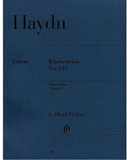 HAL LEONARD Haydn, F.J.: Piano Trios Vol.4 Henle urtext edition (violin, Cello, Piano)