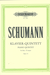 C.F. Peters Schumann, R.: Piano Quintet in Eb Major, Op.44 (piano quintet w/ bass) Edition Peters