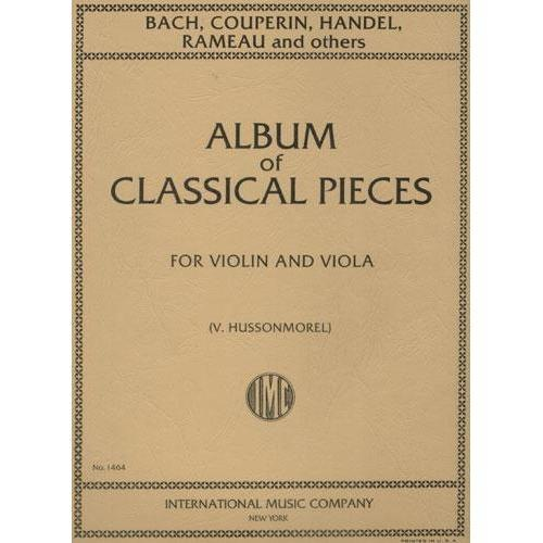 International Music Company Hussonmorel: Album of 6 Classical Pieces (violin & viola)