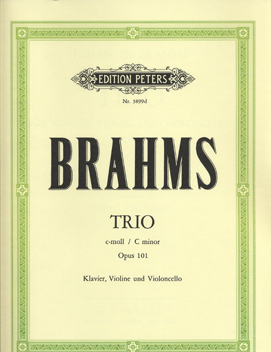 Brahms, Johannes: Piano Trio in c minor Op.101 (violin, cello, piano)