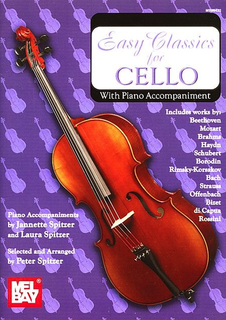 Spitzer, Peter: Easy Classics for Cello (cello & piano)