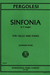 International Music Company Pergolesi, G.B.: Sinfonia in F major (cello & piano)