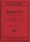 International Music Company Boccherini, Luigi: Quintet in Eb major, Op.12 No.2 (2 violins, viola, 2 cellos)
