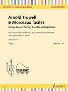 HAL LEONARD Trowell: 6 Easy Concert Pieces (cello) SCHOTT