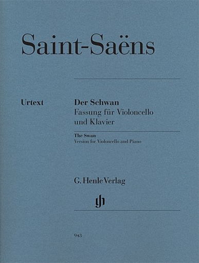 HAL LEONARD Saint-Saens, C. (Buchstein, ed.): The Swan from Carinval of the Animals, urtext (cello & piano)