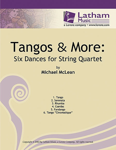 LudwigMasters McLean, M.: Tangos and More - Six Dances for String Quartet