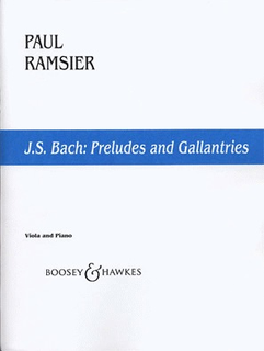 HAL LEONARD Bach, J.S. (Ramsier): Preludes (cello)