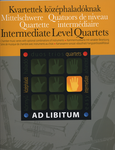 HAL LEONARD Zempleni, Laszlo: Ad Libitum- Intermediate Level Quartets (optional combinations)