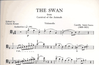 Saint-Saens, Camille (Krane): The Swan (cello & piano)