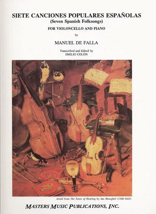 LudwigMasters De Falla, Manuel: Seven Spanish Folksongs (cello & piano)