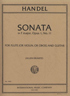 International Music Company Handel, G.F.: Sonata in F Major Op.1 No. 11 for violin & guitar