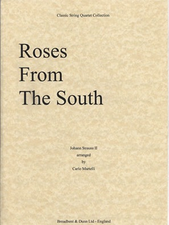 Carl Fischer Strauss, Johann (Martelli): Roses from the South (string quartet)