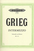 Grieg, Edvard: Intermezzo (cello & piano)